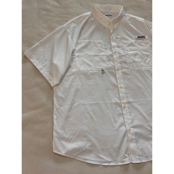 Columbia PFG Men's White Short Sleeve Fishing Shirt Performance Gear XXL
NWOT - Picture 2 of 16